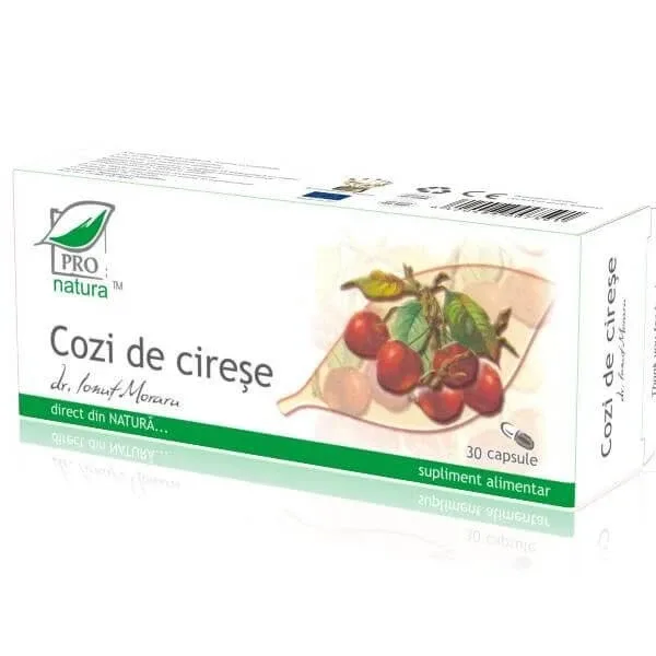 Cozi de cirese, 30 capsule, Pro Natura — preț și oferte