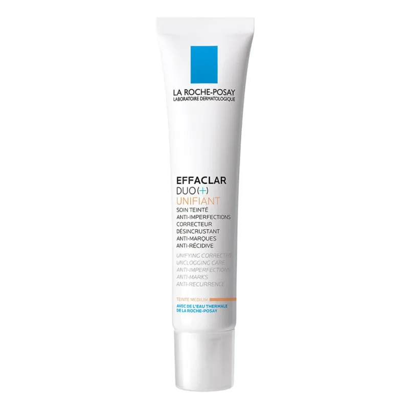 La Roche-Posay Effaclar Duo(+) crema corectoare uniformizatoare Nuanța Medium, 40 ml — preț și oferte