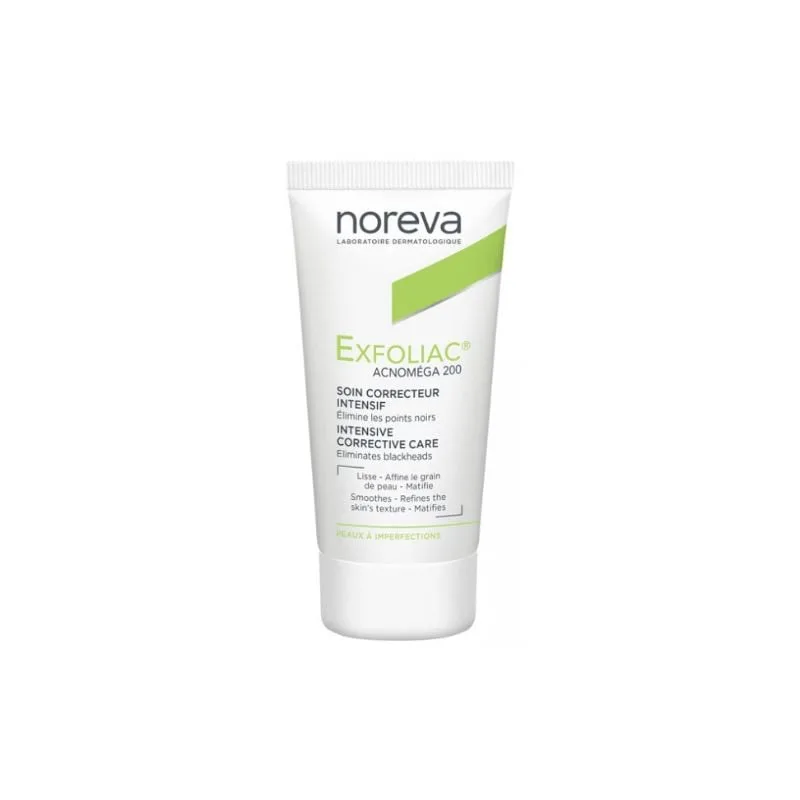 Noreva Exfoliac Acnomega 200 Crema corectoare intensiva pentru ten acneic, 30ml — preț și oferte