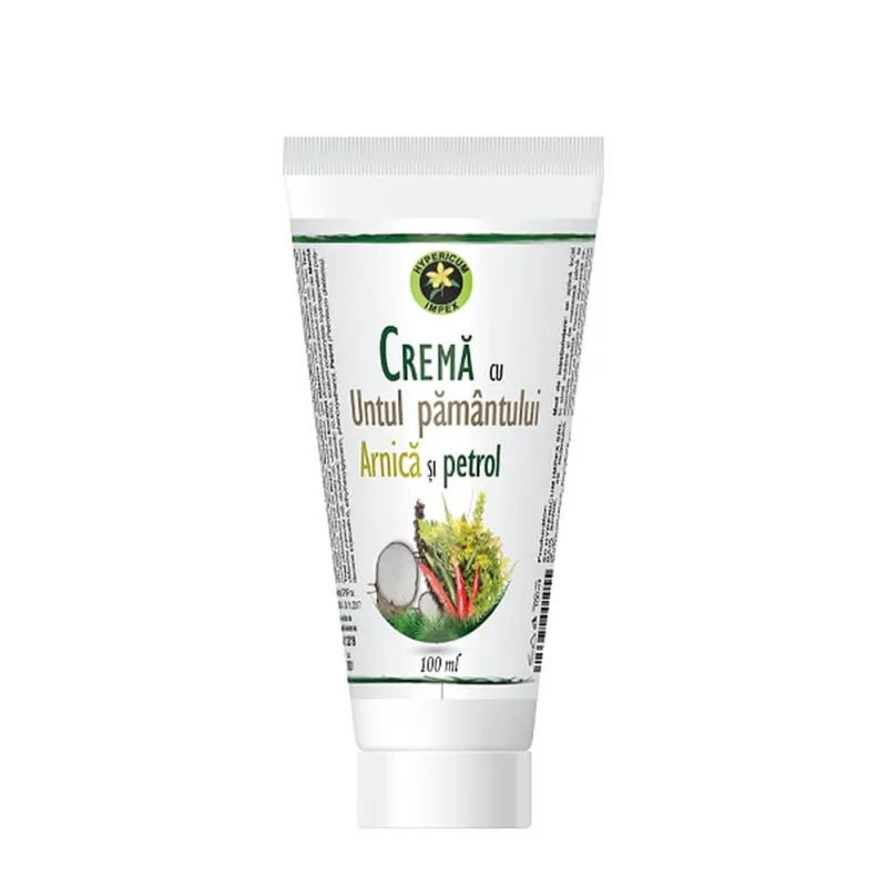 Crema cu untul pamantului, arnica si petrol, 100ml, Hypericum — preț și oferte