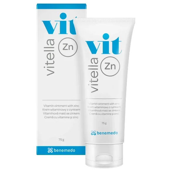Benemedo Vitella Zn Crema cu vitamine si zinc, 75 g — preț și oferte