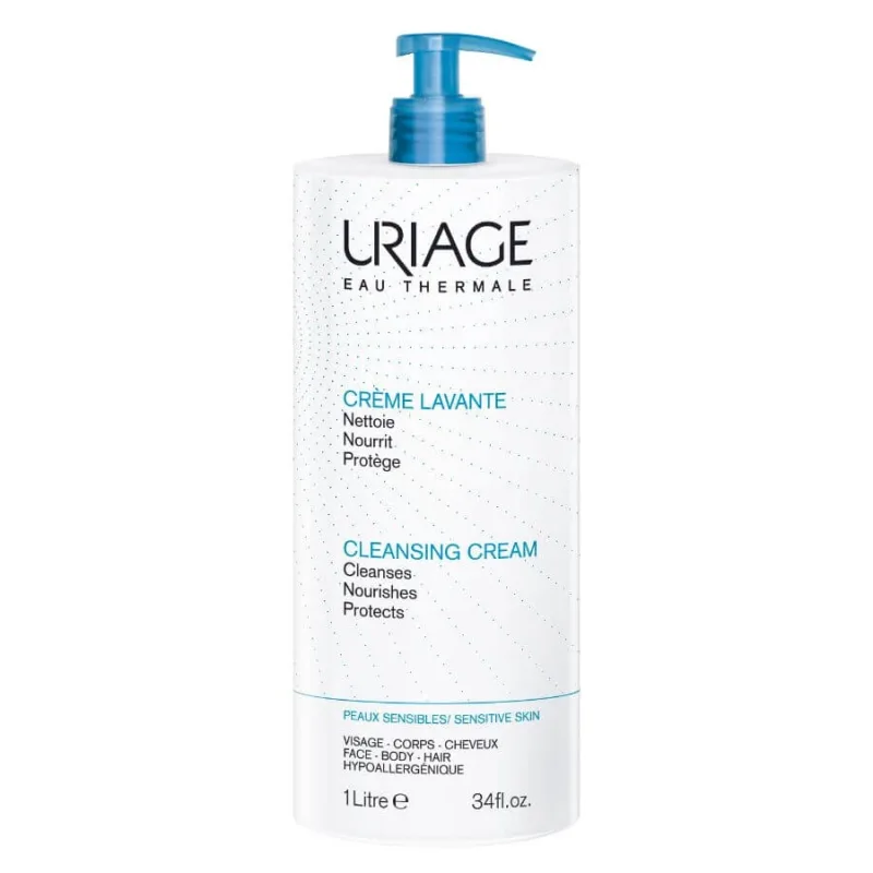 Crema de curatare 2 in 1 lavanta pentru adulti, 1 l, Uriage — preț și oferte