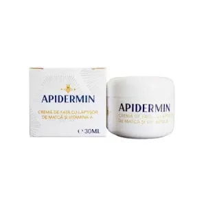 Crema de fata cu laptisor de matca si Vitamina A Apidermin, 30 ml, Complex Apicol Veceslav