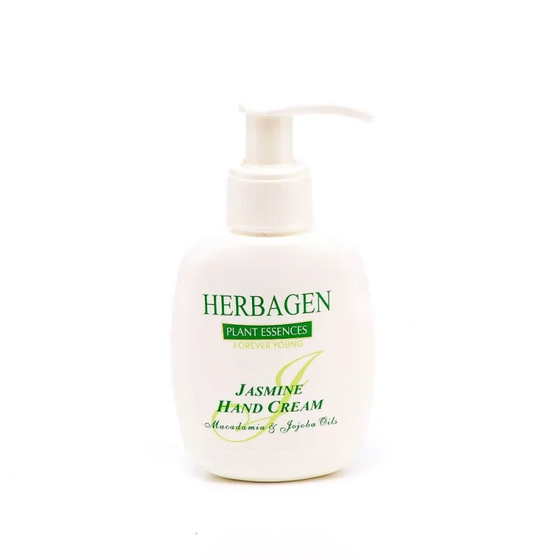 Crema de maini Jasmine cu ulei de macadamia si jojoba, 100g, Herbagen — preț și oferte