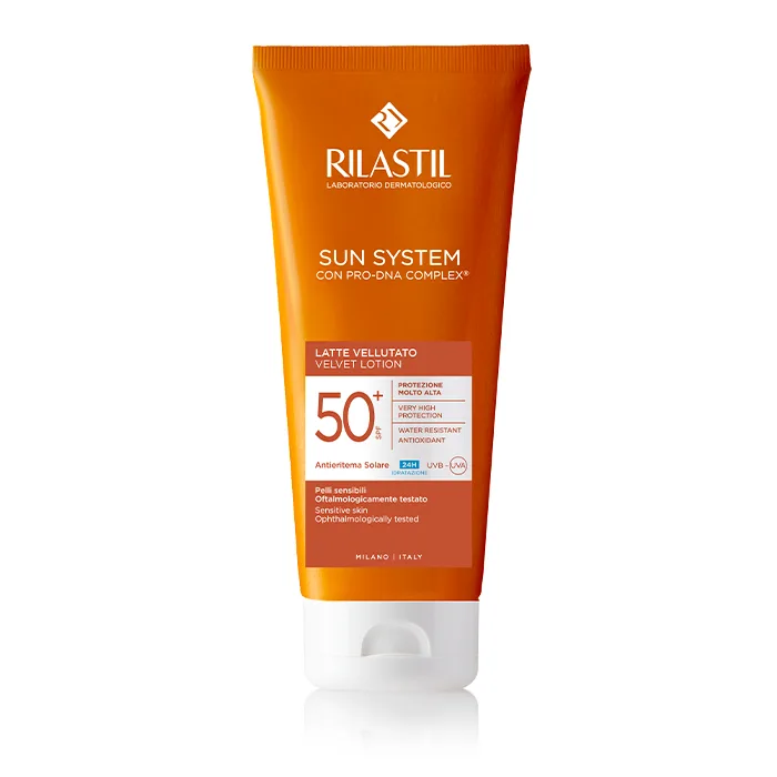 Lotiune catifelata cu SPF 50+ SUN SYSTEM, 200ml, RILASTIL — preț și oferte