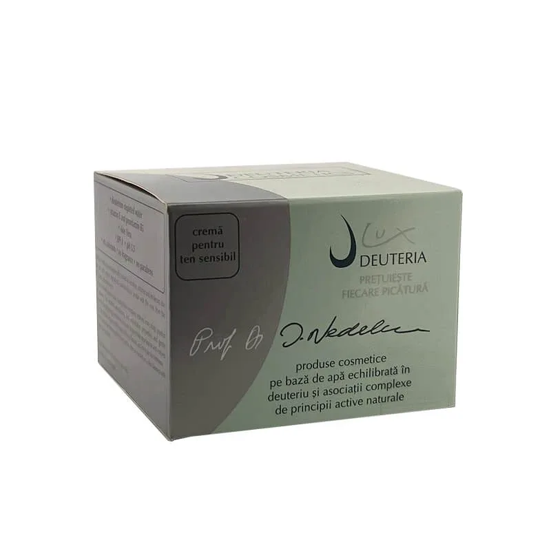 Crema de zi pentru ten sensibil, 50 ml, Deuteria Cosmetics — preț și oferte