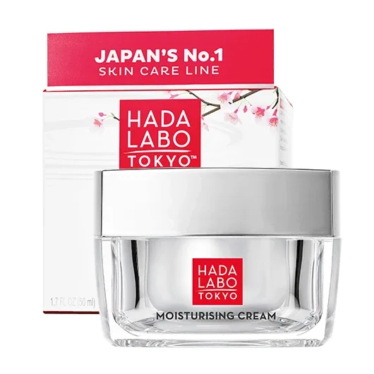 Crema hidratanta de zi si noapte pentru netezirea pielii cu acid super hialuronic, 50 ml, Hada Labo Tokyo — preț și oferte