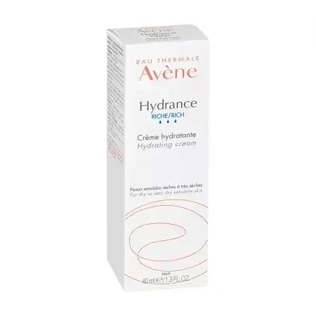 Crema hidratanta pentru ten uscat si foarte uscat Hydrance Riche, 40 ml, Avene — preț și oferte