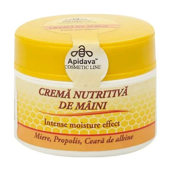 Cremă nutritivă de mâini, 50 ml, Apidava — preț și oferte