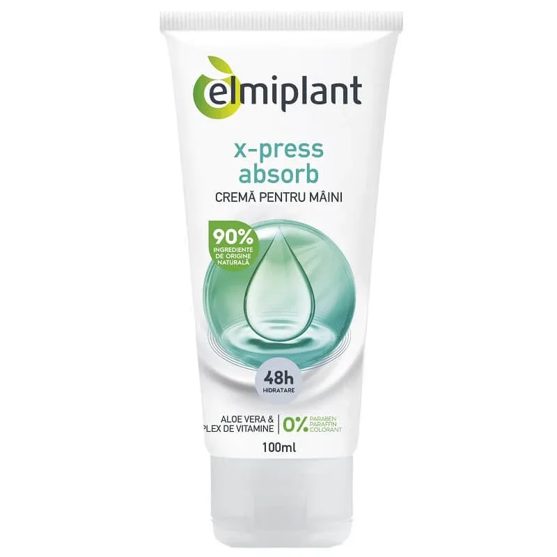 Crema pentru maini Xpress Absorb, 100 ml, Elmiplant — preț și oferte