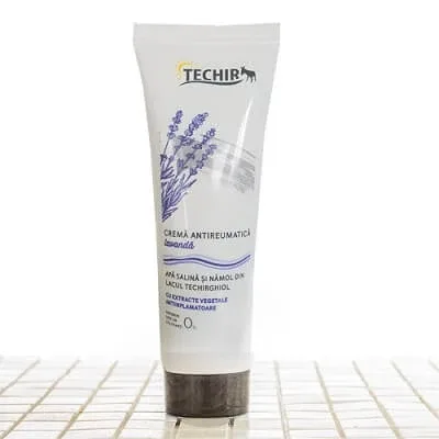 Crema pentru masaj antireumatic cu lavanda, 125 g, Techir — preț și oferte