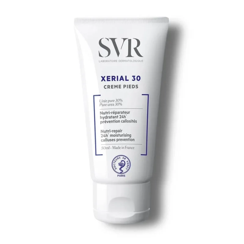 Crema pentru picioare foarte uscate cu Uree 30% Xerial 30, 50 ml, Svr — preț și oferte