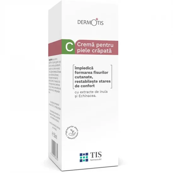Crema pentru piele crapata DermoTis, 40 mg, Tis Farmaceutic — preț și oferte