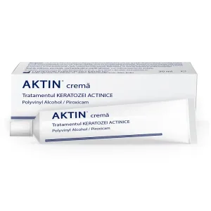 Cremă Aktin pentru tratamentul keratozei actinice și a câmpului de cancerizare , 30 ml, Solartium