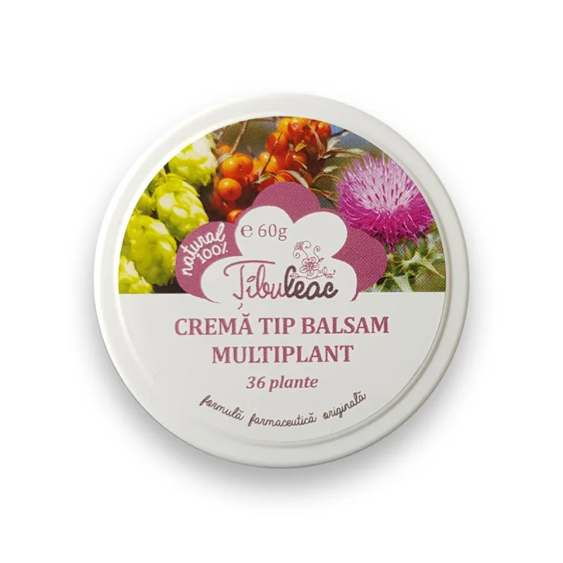Crema tip balsam multiplant 36 plante, 60 g, Tibuleac Plant — preț și oferte