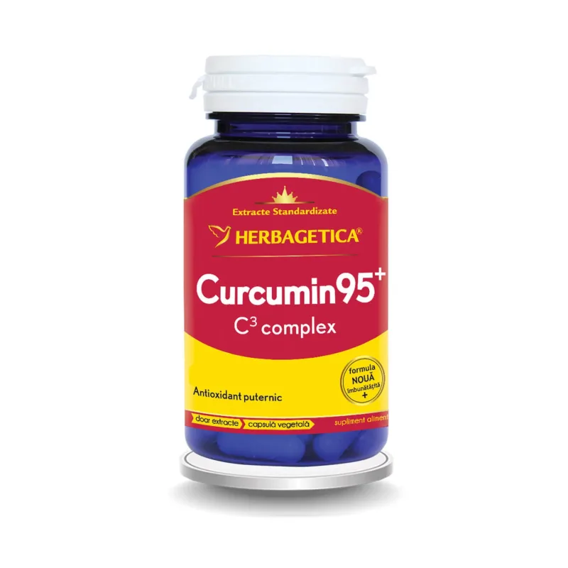 Curcumin95 C3 Complex, 60 capsule, Herbagetica — preț și oferte