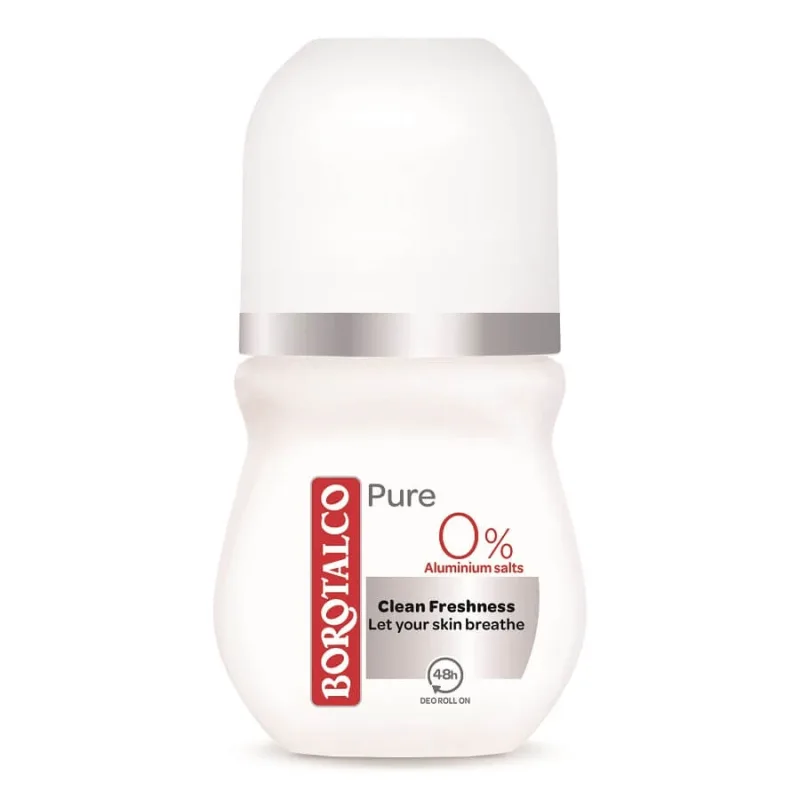Deodorant roll-on Pure, 50 ml, Borotalco — preț și oferte