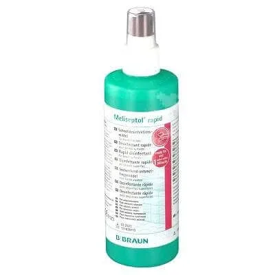 Dezinfectant pentru suprafețe mici, Meliseptol rapid, 250 ml, Braun B. BRAUN — preț și oferte