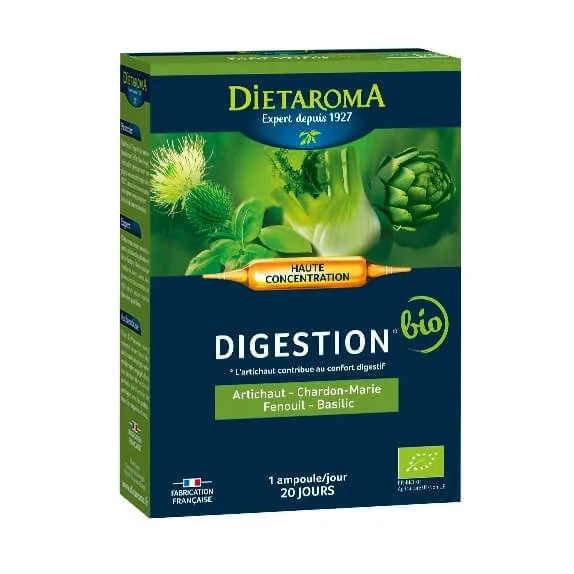 Digestie Digestion Bio, 20 fiole, Laboratoires Dietaroma — preț și oferte