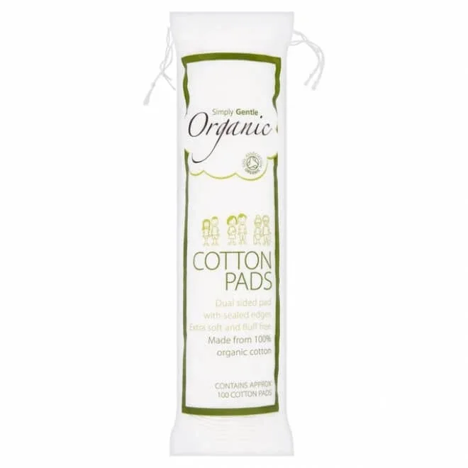 Dischete demachiante din bumbac organic 100%, 100 bucati, MacDonald & Taylor — preț și oferte