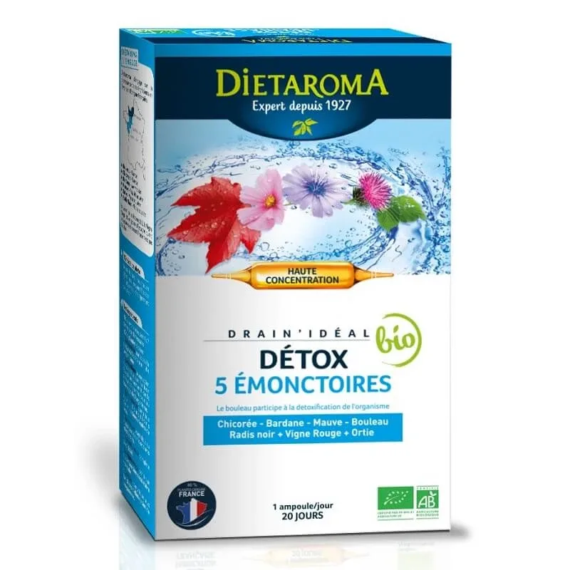 Drain Ideal, 20 fiole, Laboratoires Dietaroma — preț și oferte