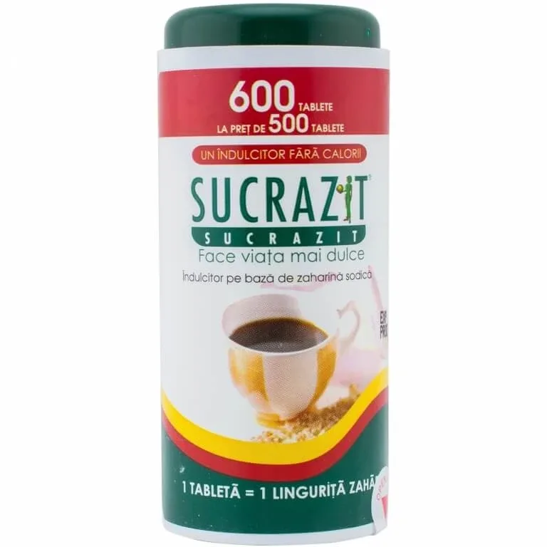 Elite - Sucrazit, 500+100 tablete, Biscol — preț și oferte
