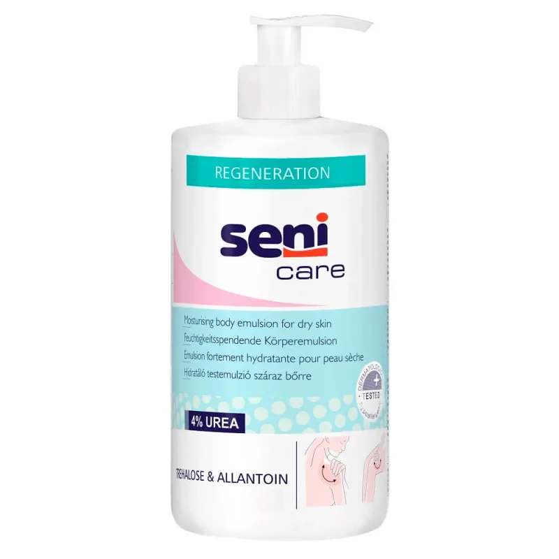 Emulsie hidratanta pentru piele uscată cu 4% uree, 500 ml, Seni Care — preț și oferte