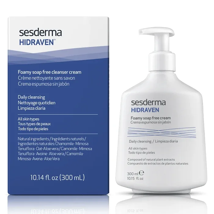 Sesderma Hidraven Emulsie pentru curățarea feței și a corpului, 300 ml — preț și oferte