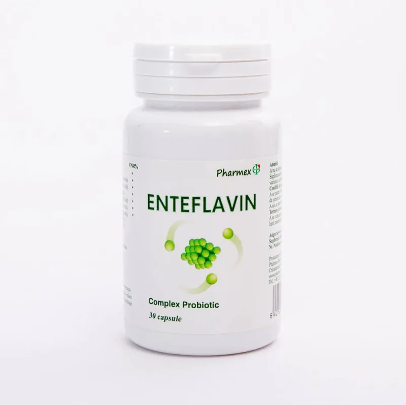 Enteflavin, 30 capsule, Pharmex — preț și oferte