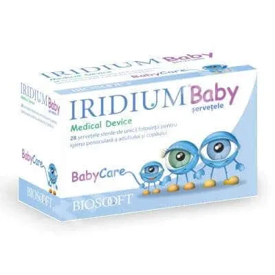 Șervetele sterile Iridium Baby, 28 bucăți, Bio Soft Italia BIOSOOFT — preț și oferte