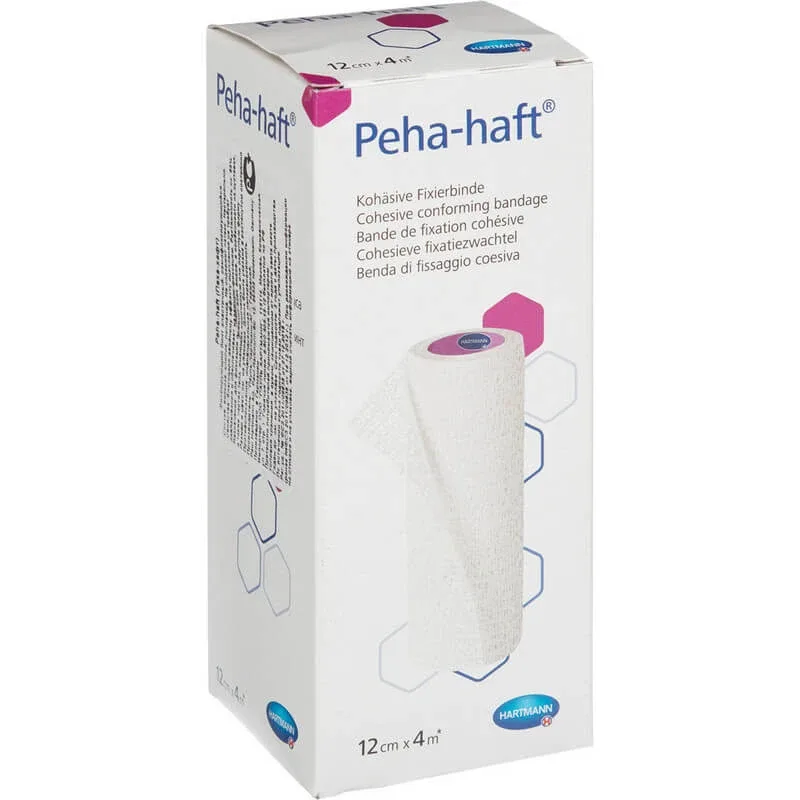 Fașa elastică autoadezivă Peha-haft, 12cmx4m (932445), Hartmann — preț și oferte