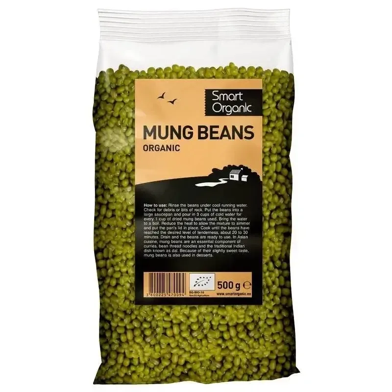 Fasole Mung Eco, 500 g, Dragon Superfoods — preț și oferte