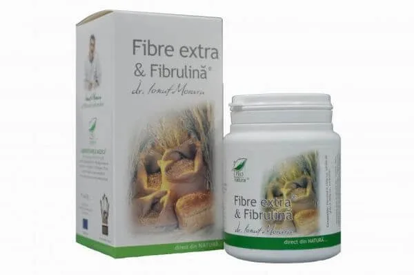 Fibre extra si Fibrulina, 200 comprimate, Pro Natura — preț și oferte