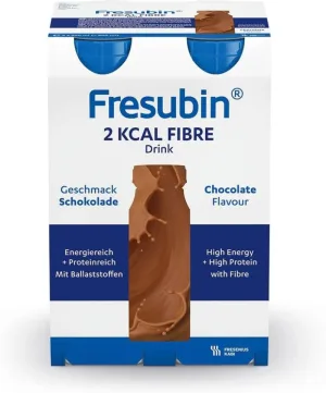 Fresubin 2kcal Fibre băutură cu aromă de ciocolată, 4 x 200 ml, Fresenius Kabi