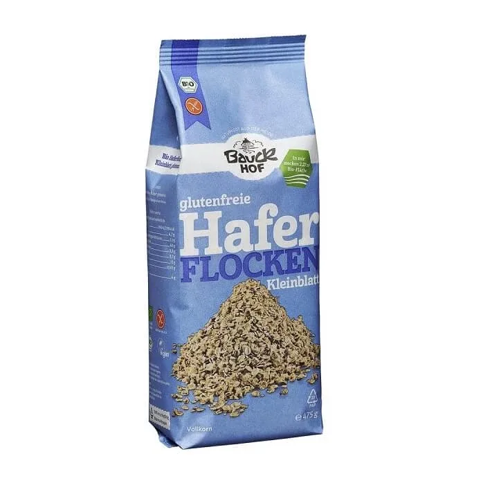 Fulgi de ovaz Eco, 475g, Bauckhof — preț și oferte