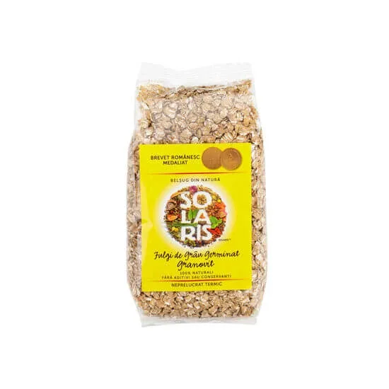 Fulgi grau germinat granovit, 350 g, Solaris — preț și oferte