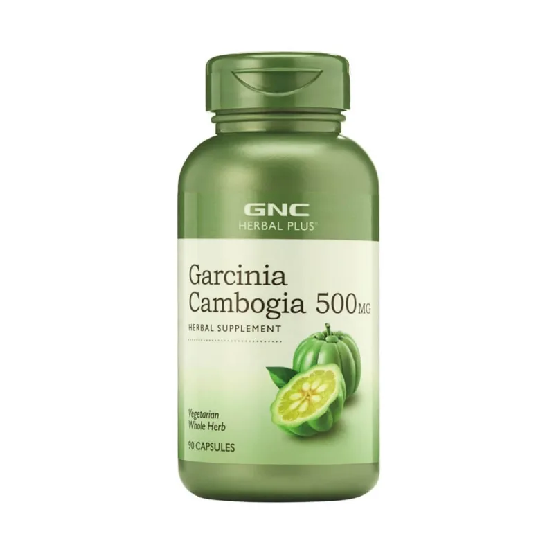 Garcinia Cambogia Herbal Plus (413667), 90 capsule, GNC — preț și oferte