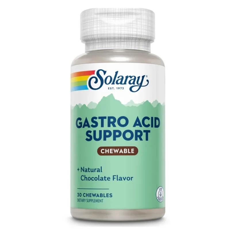Gastro Acid Support aroma ciocolata, 30 tablete masticabile, Secom — preț și oferte