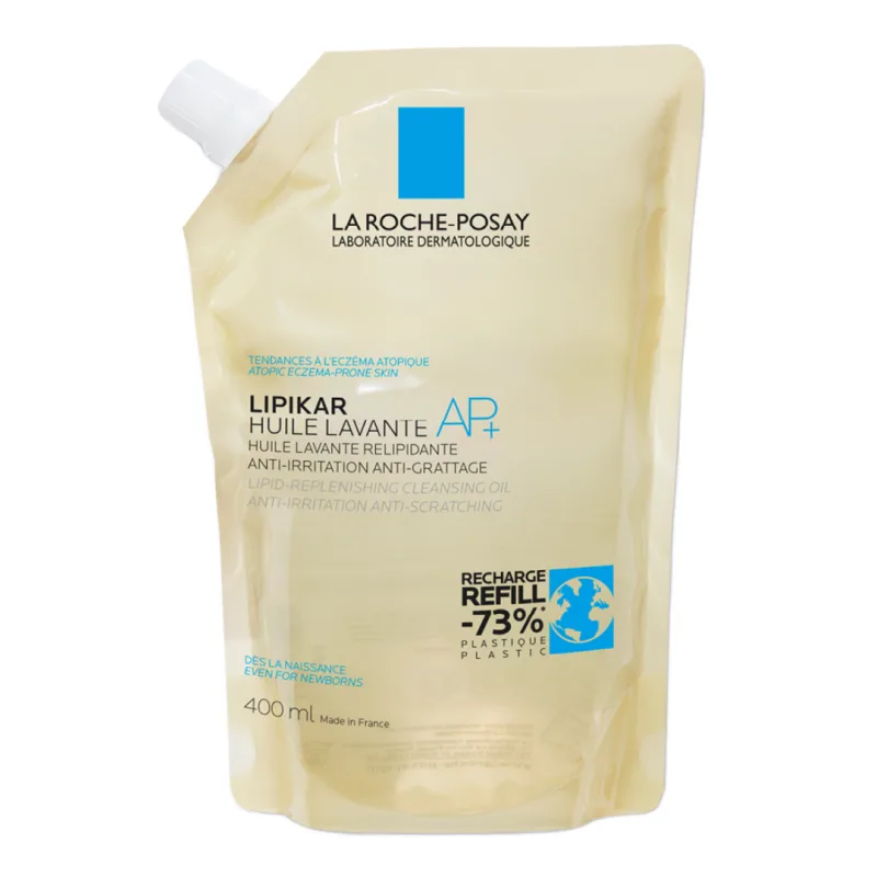 Rezerva eco Ulei de spalare relipidant Lipikar AP+, 400 ml, La Roche-Posay LA ROCHE POSAY — preț și oferte