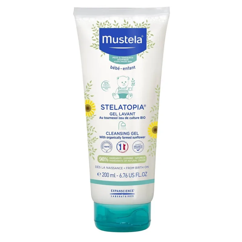 Gel de curatare pentru piele atopica Stelatopia, 200 ml, Mustela — preț și oferte
