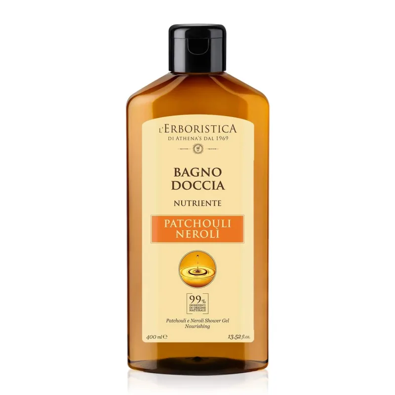 Gel de duș cu patchouli și neroli, 400 ml, L'Erboristica — preț și oferte