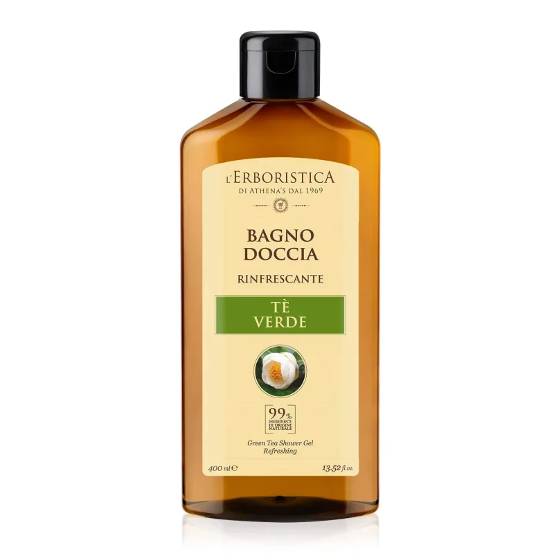 Gel de duș cu ceai verde, 400 ml, L'Erboristica — preț și oferte