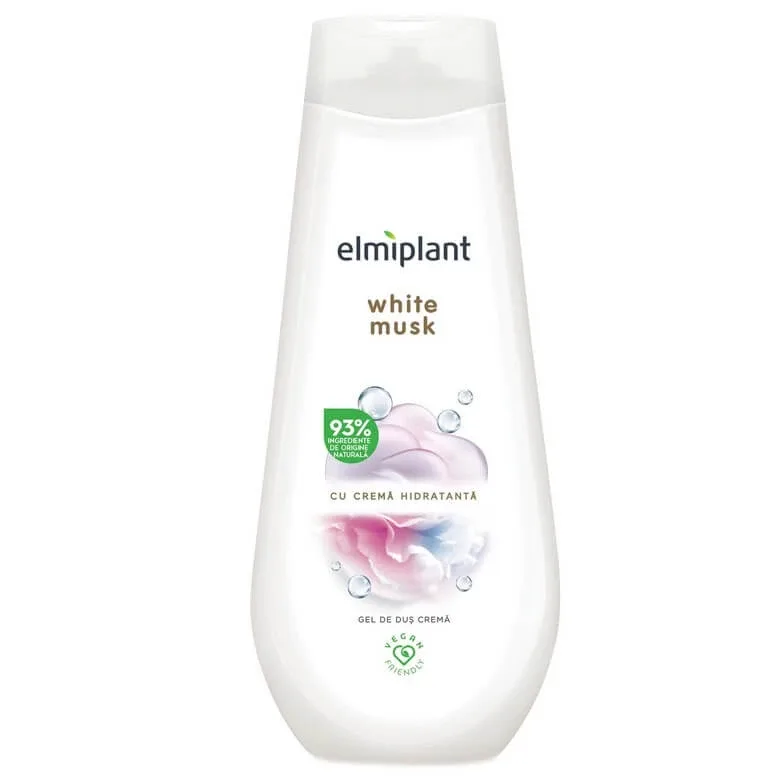 Gel de dus crema White Musk, 400 ml, Elmiplant — preț și oferte