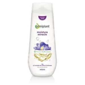 Gel de dus cu iris si uleiuri pretioase Moisture Miracle, 400 ml, Elmiplant