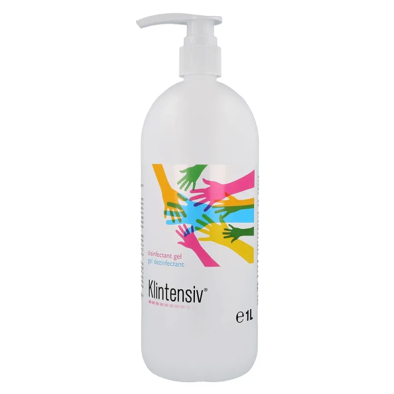 Gel hidroalcoolic pentru dezinfectarea mainilor, 1000 ml, Klintensiv — preț și oferte
