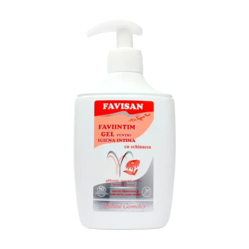 Gel igiena intimă cu echinacea și mușețel, 300 ml, Favisan — preț și oferte