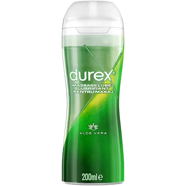 Gel lubrifiant pentru masaj 2în1 Stimulating Aloe Vera, 200 ml, Durex Play — preț și oferte