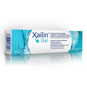 Gel lubrifiant Xailin pentru ochi, 10 g, Visufarma