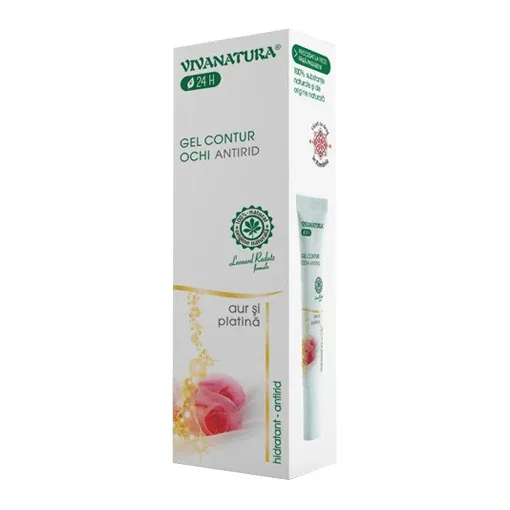Gel pentru conturul ochilor, 15 ml, Vivanatura — preț și oferte