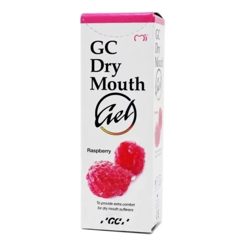 Gel pentru gura uscata cu aroma de zmeura Dry Mouth, 35 ml, GC Dental — preț și oferte